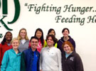 Volunteering at an Oklahoma Food Bank